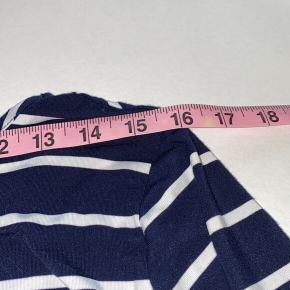 Stem & Vine Striped Tunic with Bell Sleeves M - Picture 7 of 10